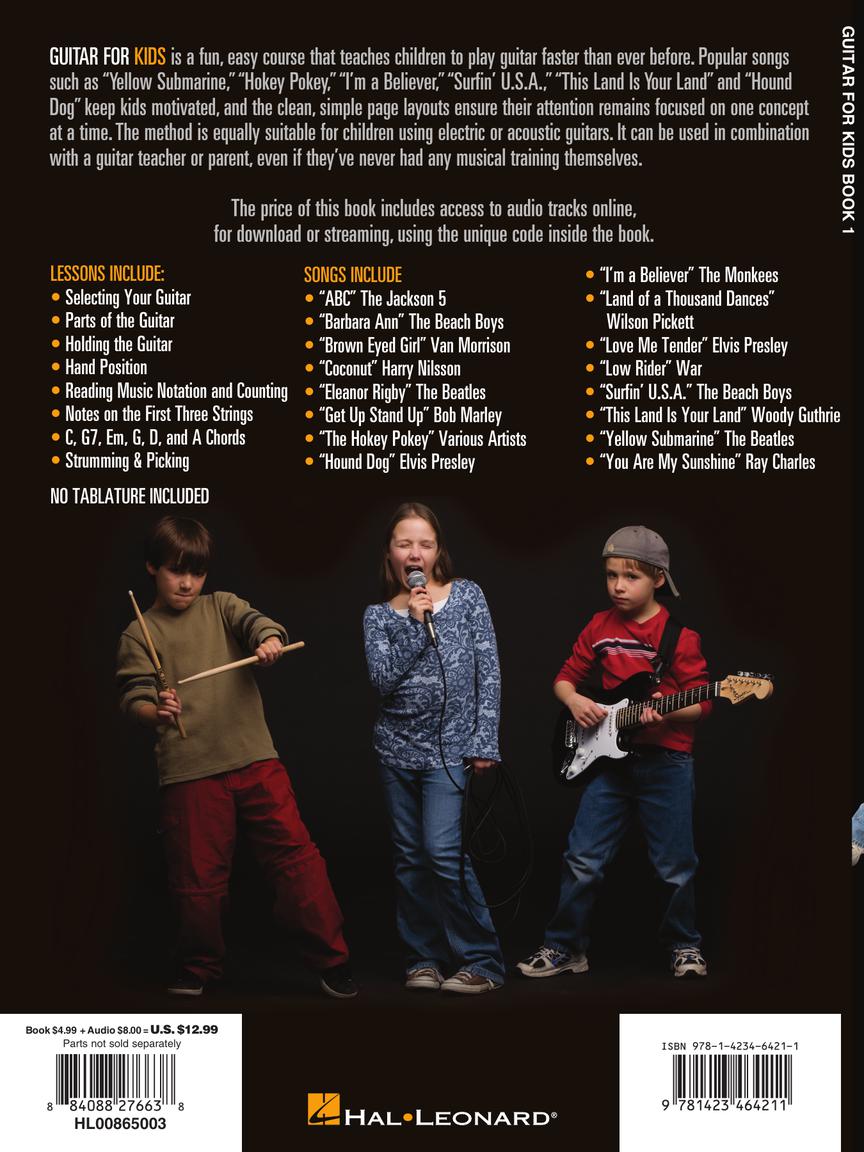 Guitar for Kids Hal Leonard Guitar Method