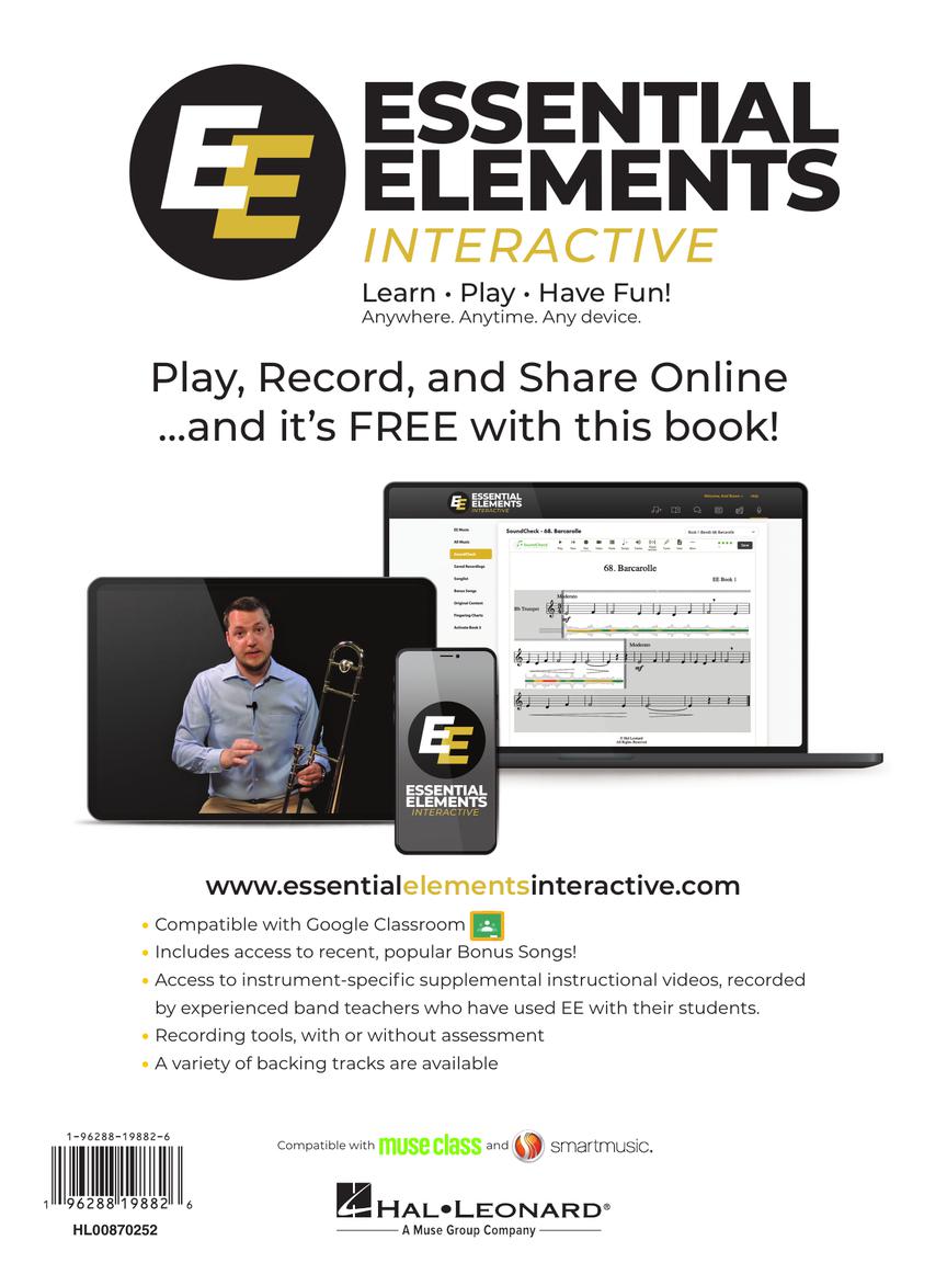 Essential Elements for Band with EEI Book 1