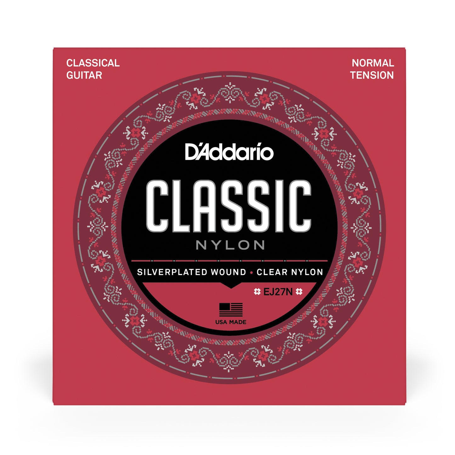 D'Addario Student Classical Nylon Strings (Normal Tension) 3 Pack