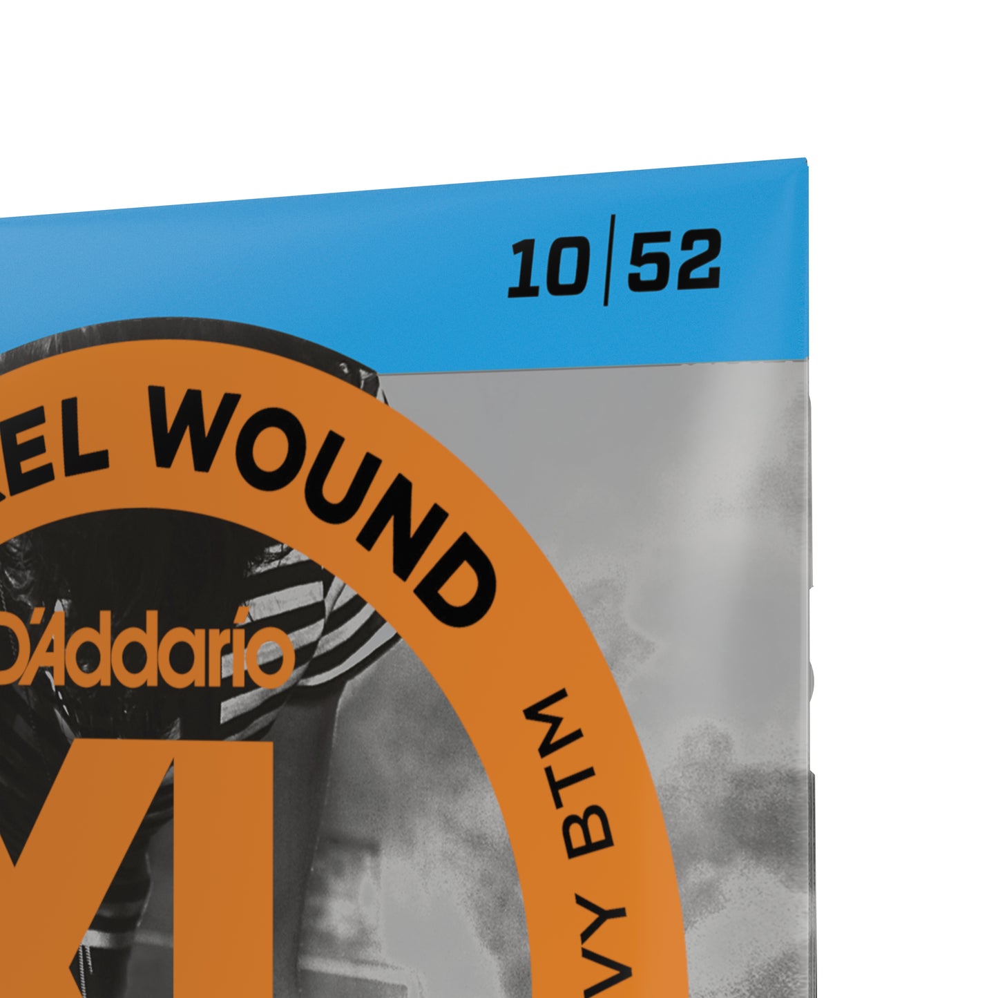 D'Addario EXL140 Nickel Wound Electric Guitar Strings, Light Top/Heavy Bottom, 10-52