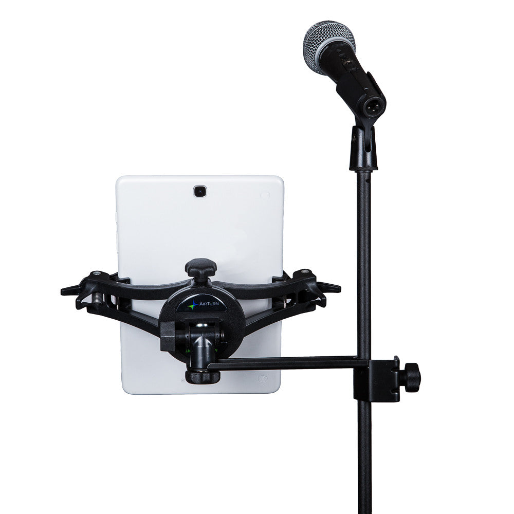 AirTurn MANOS-SMC Side Mount Combo Pack Universal Tablet Mount with 8″ Extension Side Mount