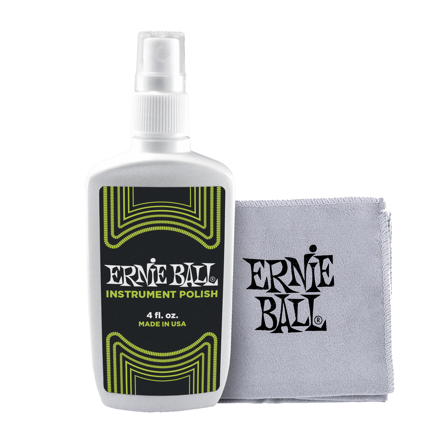 Ernie Ball 4222 Instrument Polish with Cloth