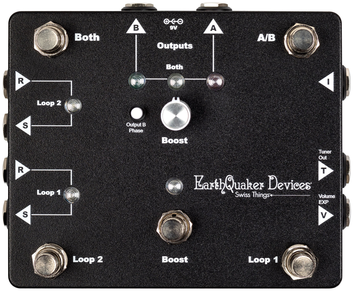 Earthquaker Devices Swiss Things Pedalboard Reconciler Pedal
