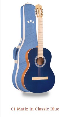 Cordoba Protege C1 Matiz Classical Guitar in Classic Blue