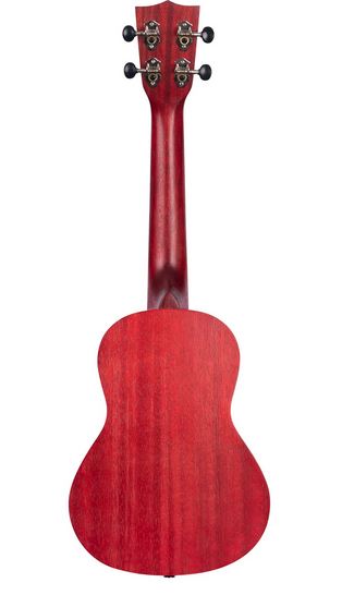 Kala Adobe Red Watercolor Meranti Concert Ukulele