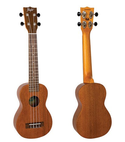 Flight LUS-5 All-Solid Mahogany Concert-Neck Soprano Ukulele