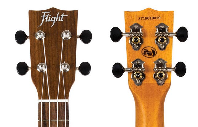 Flight LUS-5 All-Solid Mahogany Concert-Neck Soprano Ukulele