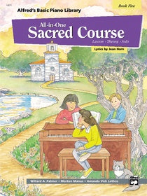 Alfred's Basic All-in-One Sacred Course, Book 5 [Piano] Piano