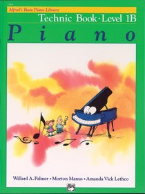 Alfred's Basic Piano Library: Technic Book 1B [Piano] Piano