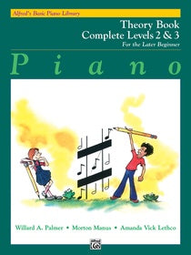 Alfred's Basic Piano Library: Theory Book Complete 2 & 3 [Piano] Piano