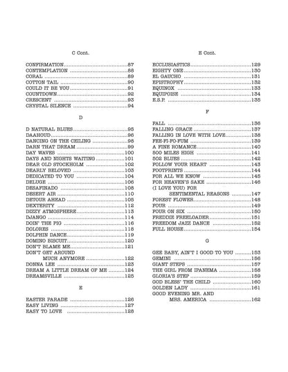 The Real Book - Volume I - Sixth Edition - C Edition