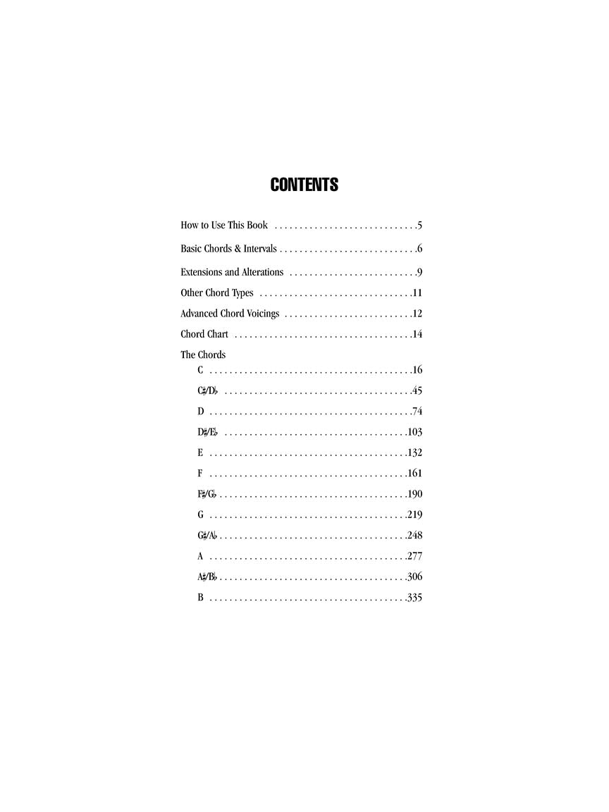 Picture Chord Encyclopedia for Keyboard - Photos, Diagrams and Music Notation for Over 1,600 Keyboard Chords
