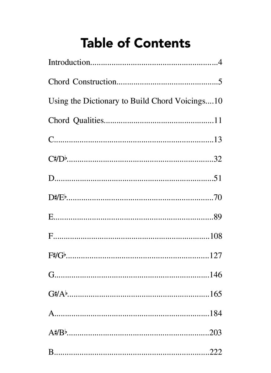 Hal Leonard Pocket Piano Chord Dictionary - A Reference Guide for Over 1,300 Chords