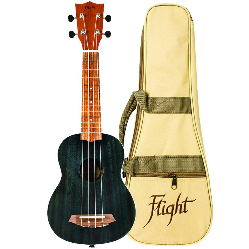 Flight Topaz Sapele Soprano Ukulele Gemstone Series – Model NUS380