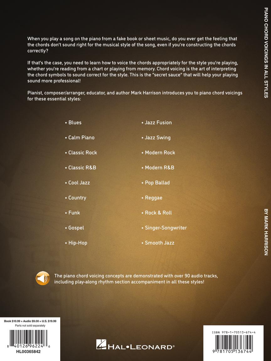 Piano Chord Voicings in All Styles