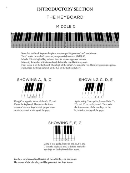 John Thompson's Adult Piano Course – Book 1 Book with Online Audio