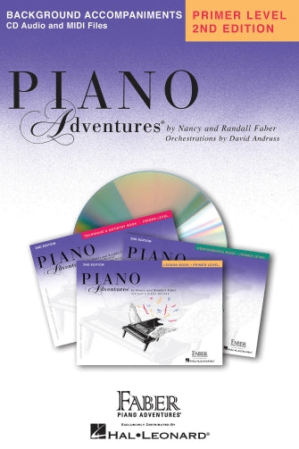 Primer Level - CD for Lesson Book- 2nd Edition - Piano Adventures Piano