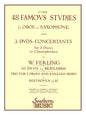 Forty Eight (48) Famous Studies for Oboe and Saxophone