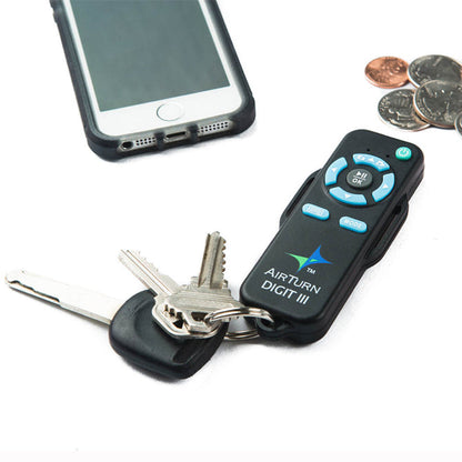 Airturn Digit III Bluetooth Remote Controller for Tablets and Computers