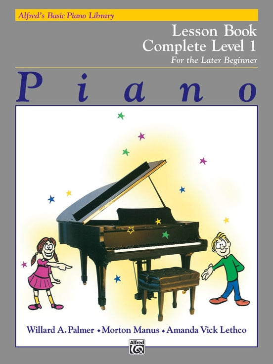 Alfred's Basic Piano Library: Lesson Book Complete 1 (1A/1B) [Piano] Piano