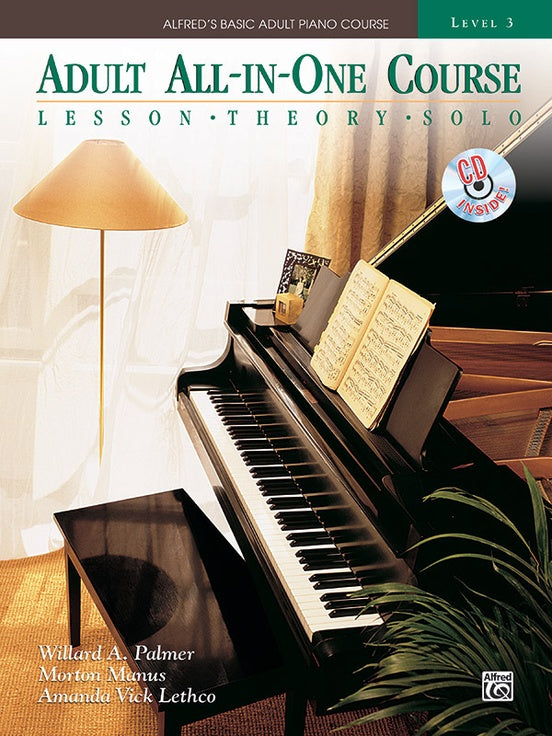 Alfred's Basic Adult All-in-One Course, Book 3 [Piano] Piano