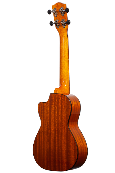 Ohana  All Solid CK-60CG Solid Mahogany Concert Ukulele with Cutaway