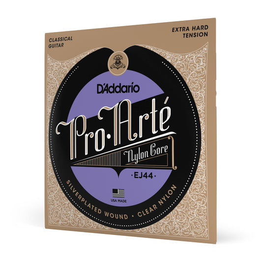 D'Addario EJ44 Extra Hard Tension, Pro-Arté Nylon Classical Guitar Strings
