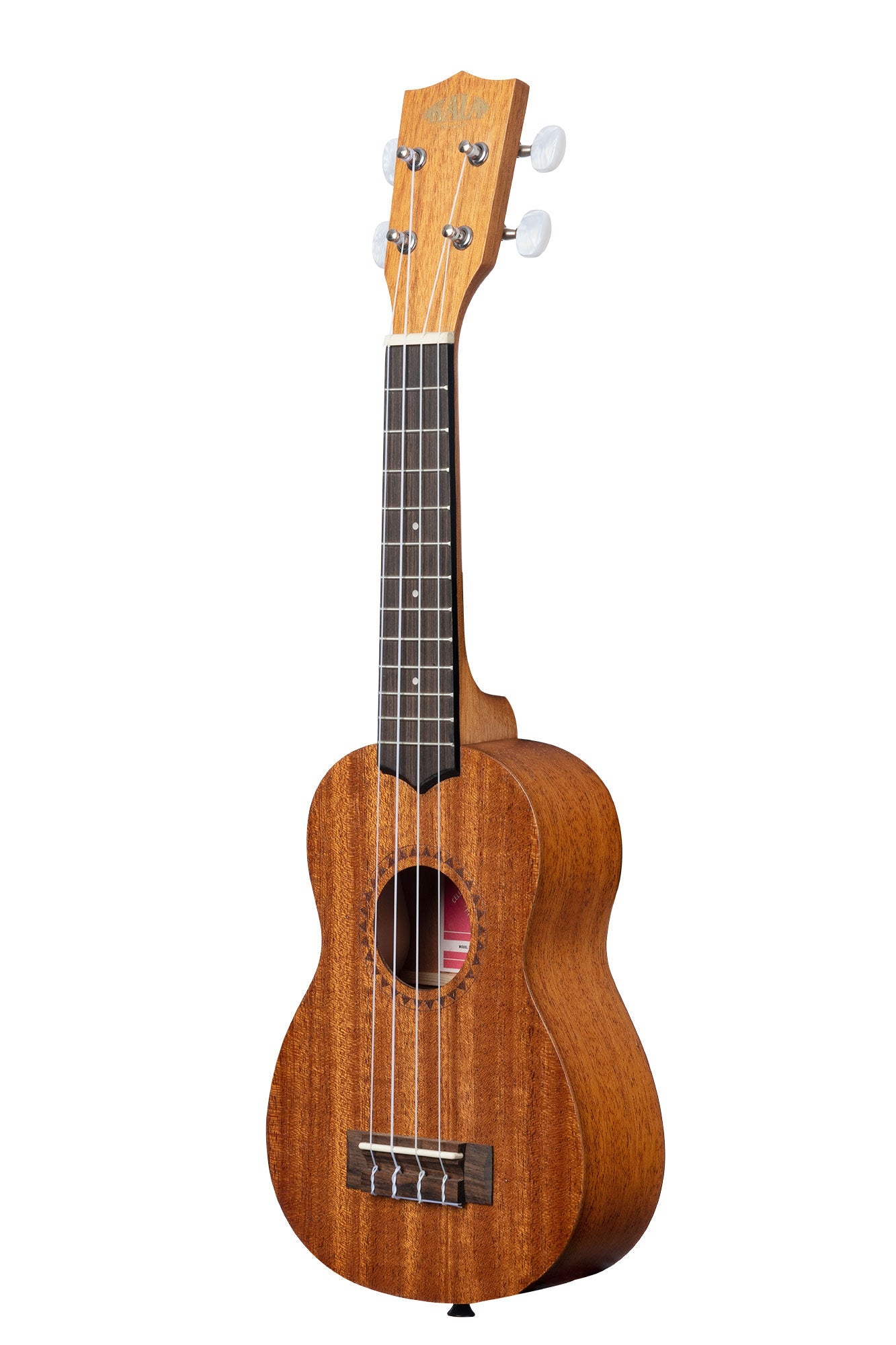 Kala KA-15 Satin Mahogany Soprano Ukulele Bundle