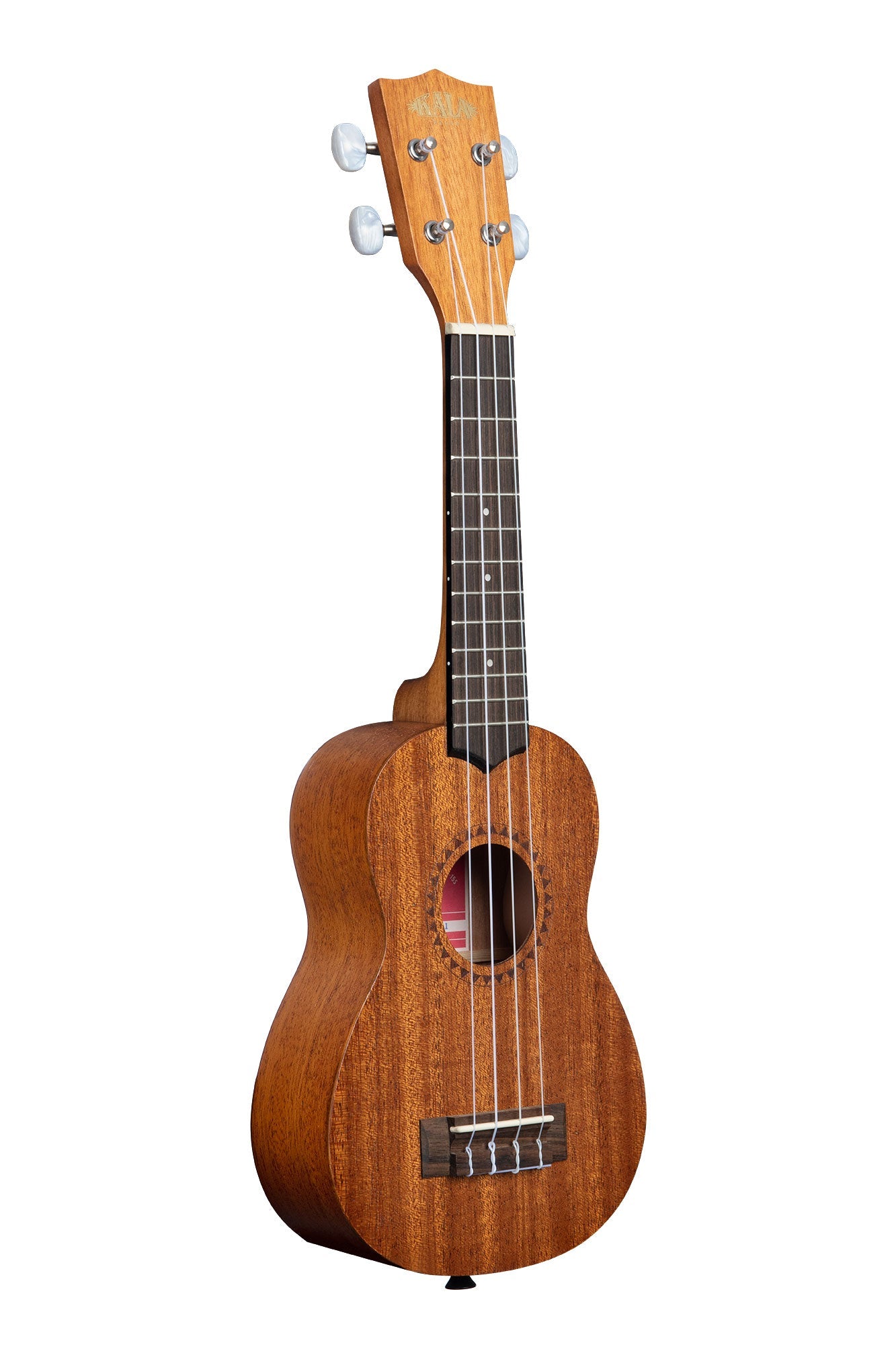 Kala KA-15 Satin Mahogany Soprano Ukulele Bundle