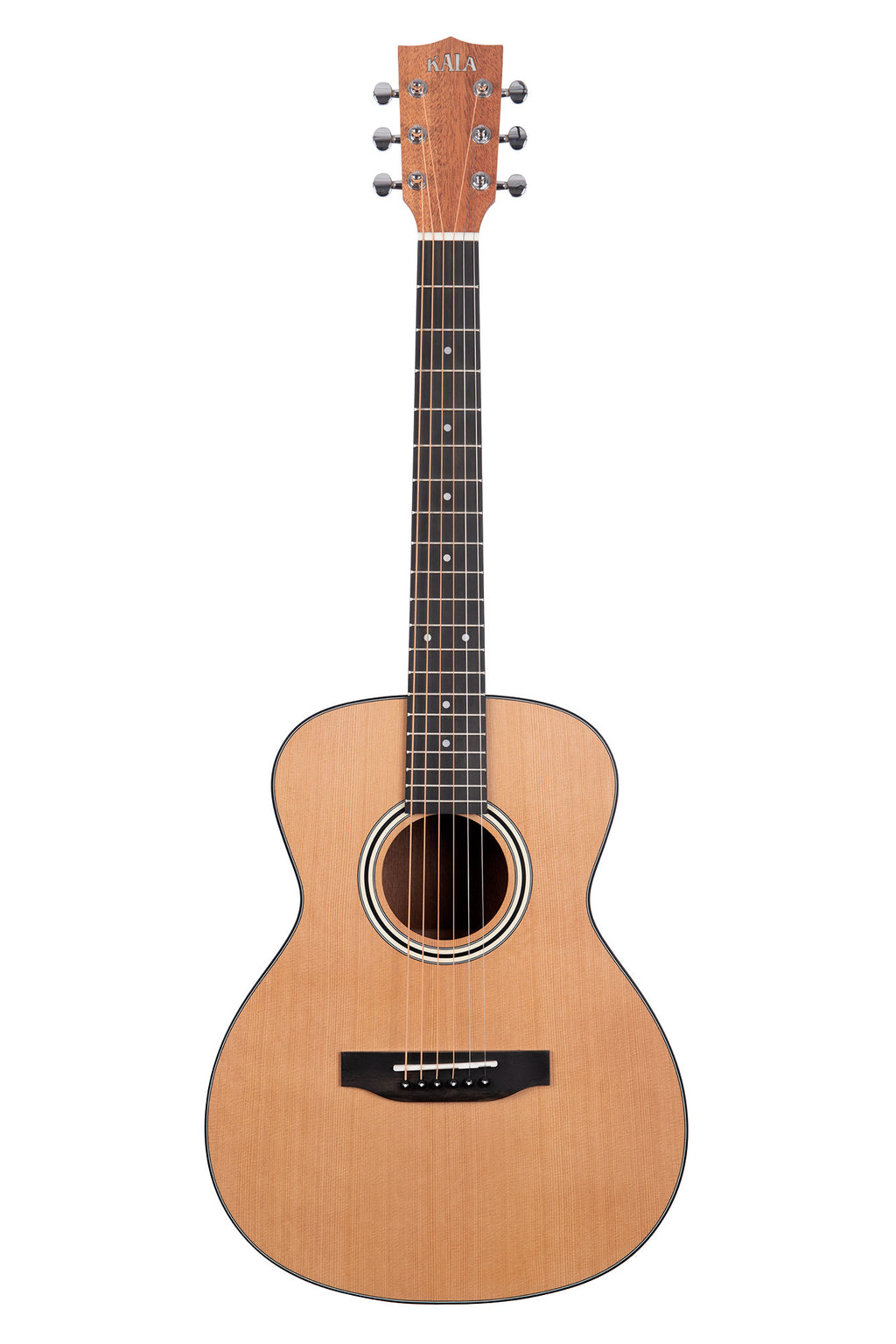 Kala Solid Cedar Top Mahogany Orchestra Mini Acoustic Guitar