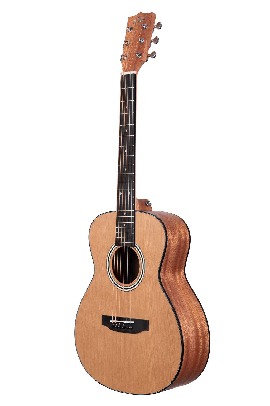 Kala Solid Cedar Top Mahogany Orchestra Mini Acoustic Guitar