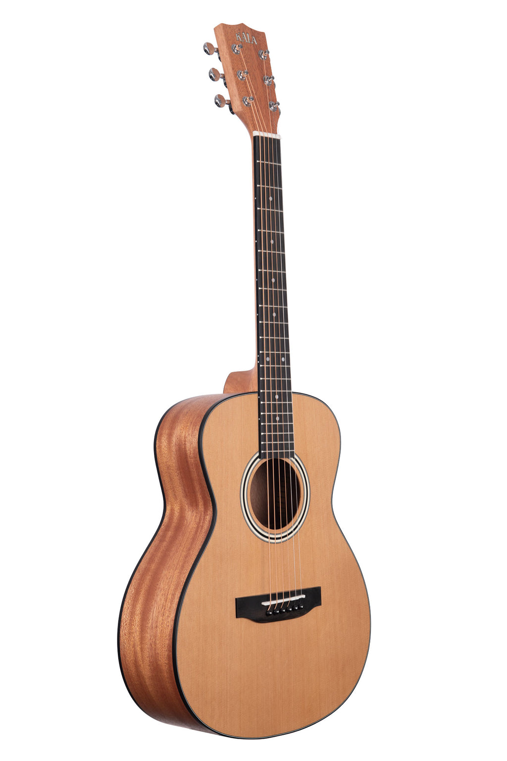 Kala Solid Cedar Top Mahogany Orchestra Mini Acoustic Guitar