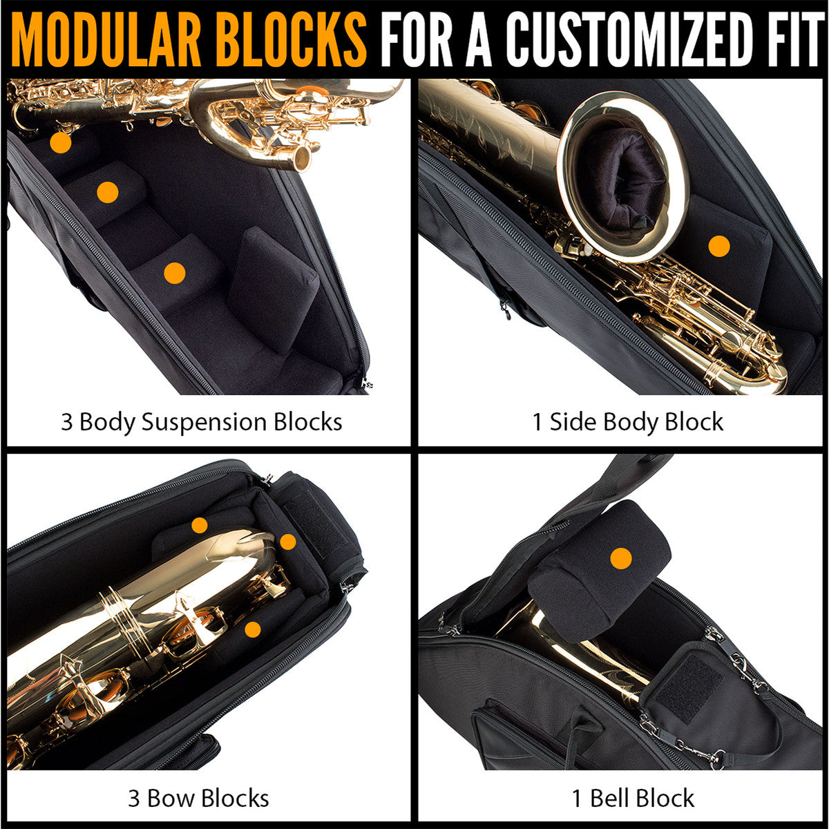 Protec Baritone Saxophone Platinum Series Bag