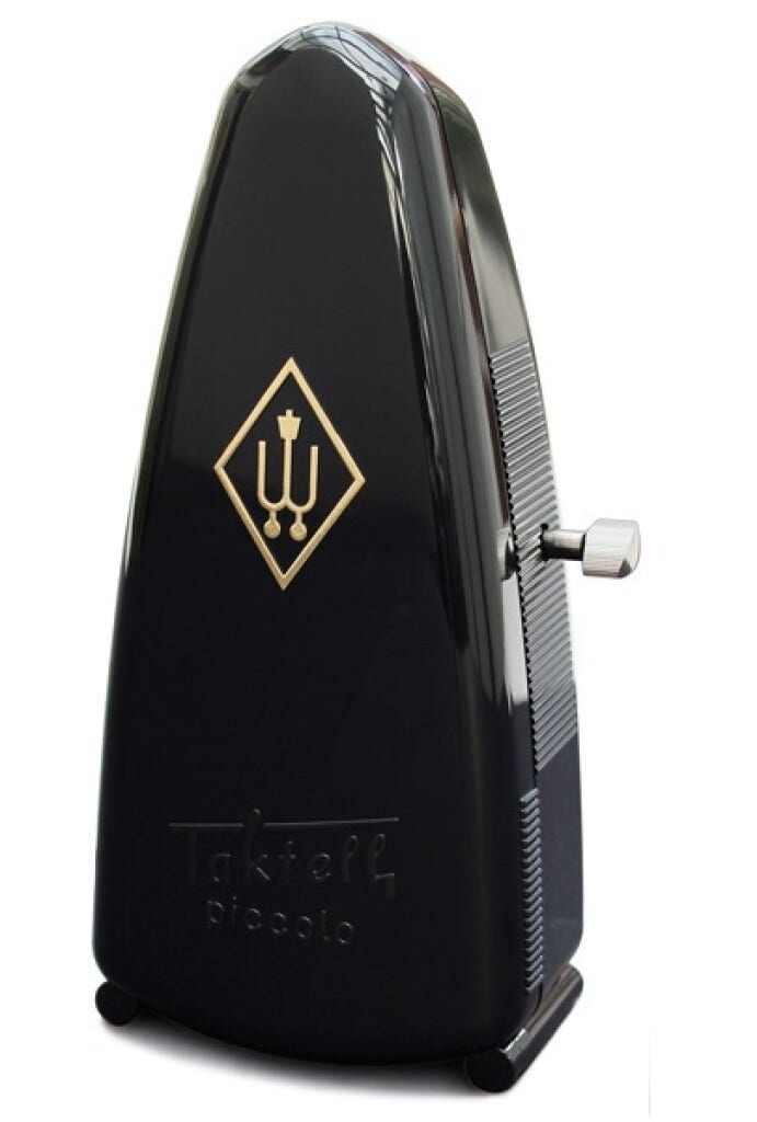 Wittner Taktell 836 Piccolo Metronome, Black