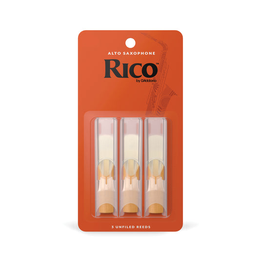 Rico Alto Saxophone Reeds RJA0330  (3 pack) #3 Strength