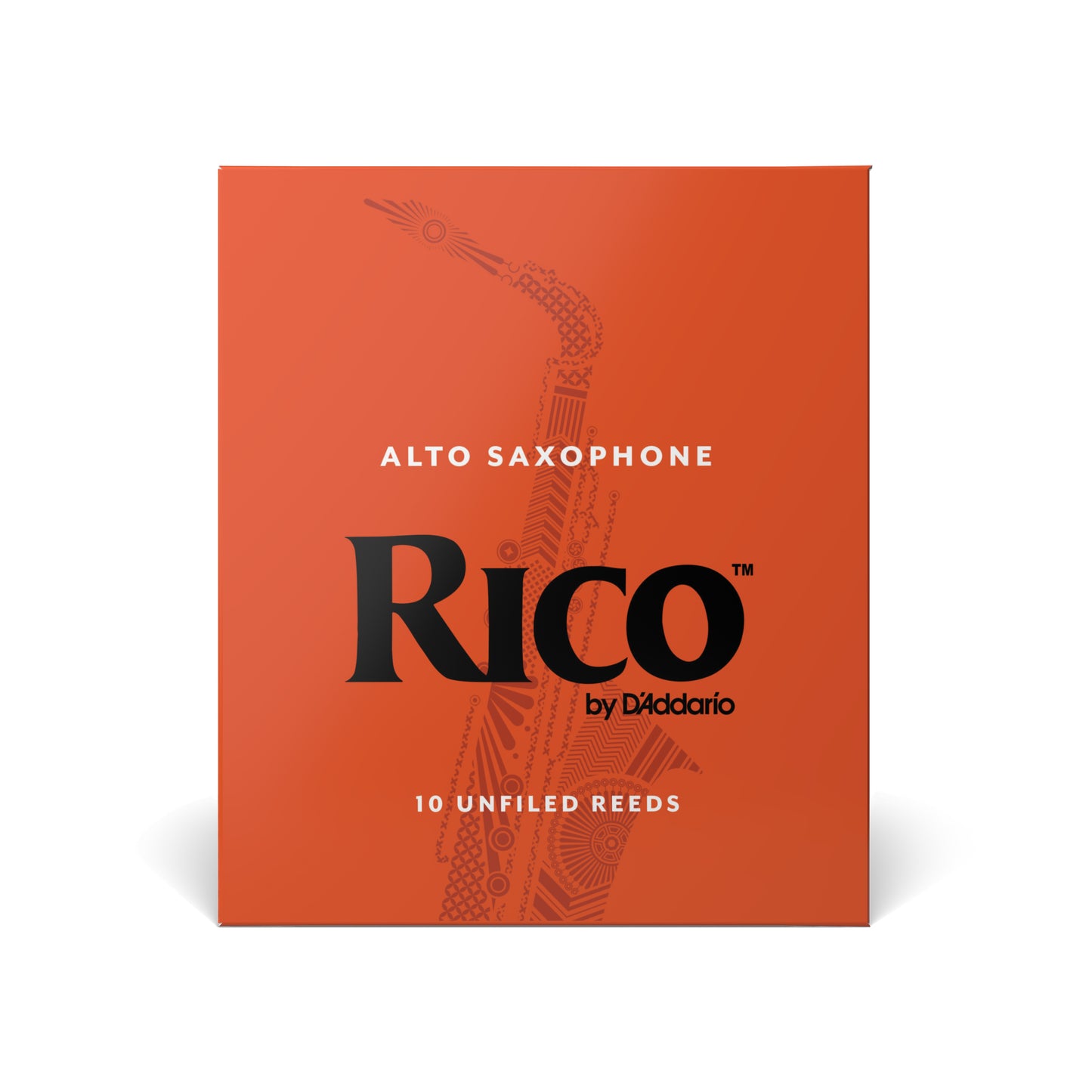 D'Addario RJA1020 Rico Alto Sax Reeds, Strength 2, 10-pack