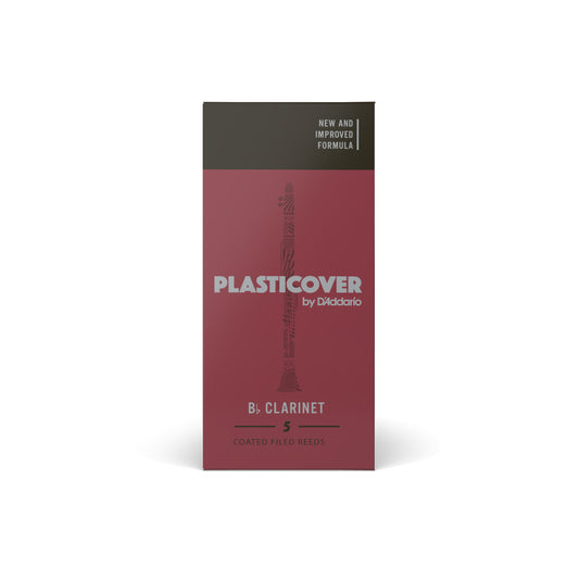 D'addario Plasticover Bb Clarinet Reed 5 PACK #4 Strength