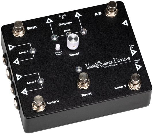 Earthquaker Devices Swiss Things Pedalboard Reconciler Pedal