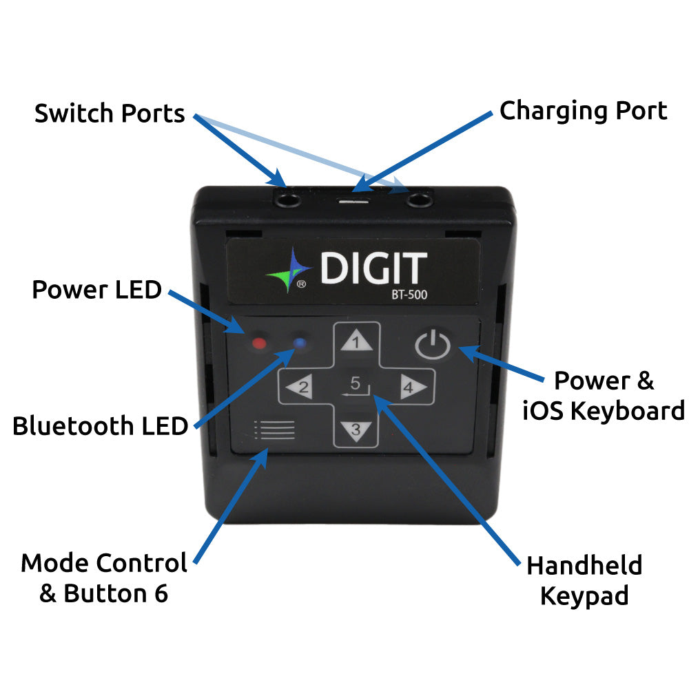 Airturn BT-500 Digit Bluetooth Handheld Remote Control