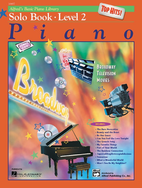 Alfred's Basic Piano Library: Top Hits! Solo Book 2 [Piano] Piano