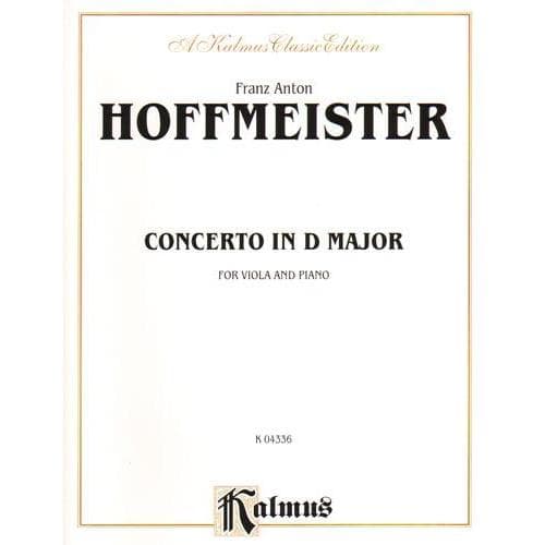 Concerto in D Major for Viola and Piano - Hoffmeister