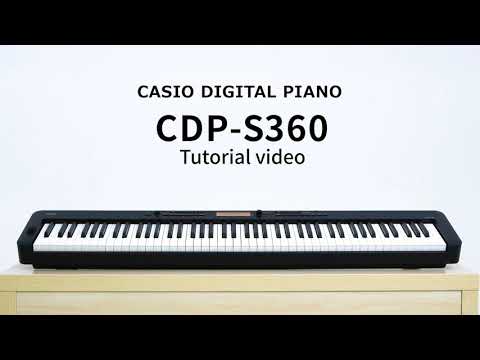 Casio CDP-S350 Digital Piano Demonstration 