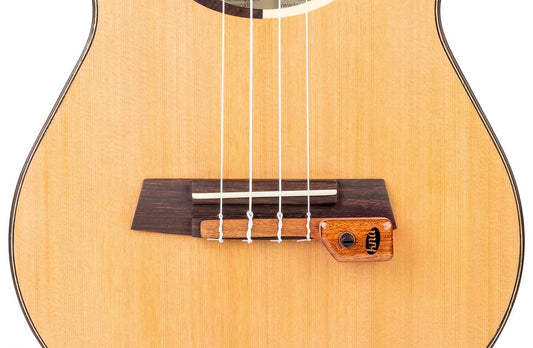 KNA Portable piezo Ukulele pickup with volume contol (1/8" to 1/4" cable included). UK-2