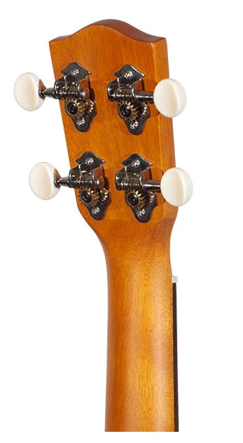 Ohana SK-20 Soprano Ukulele Solid Mahogany, White Body Binding