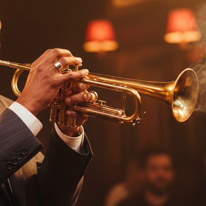 trumpet jazz player