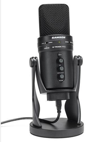 Samson G-Track Pro USB Microphone with Audio Interface