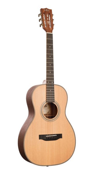 Kala Solid Cedar Parlor Acoustic Guitar