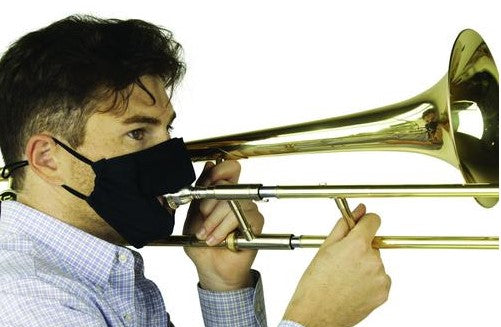 Wind Instrument Face Mask Small Size Double-Layer Mask