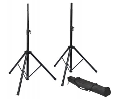 Rok-It Set of Two (2) Tripod Base Speaker Stands